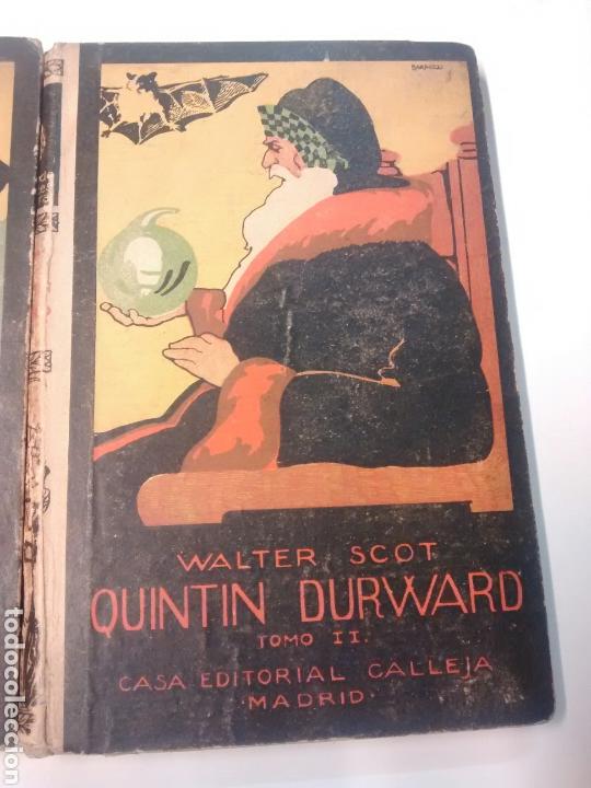 Libros de segunda mano: Quintin Durward - 3 tomos - 1941 - W. Scott - Foto 4