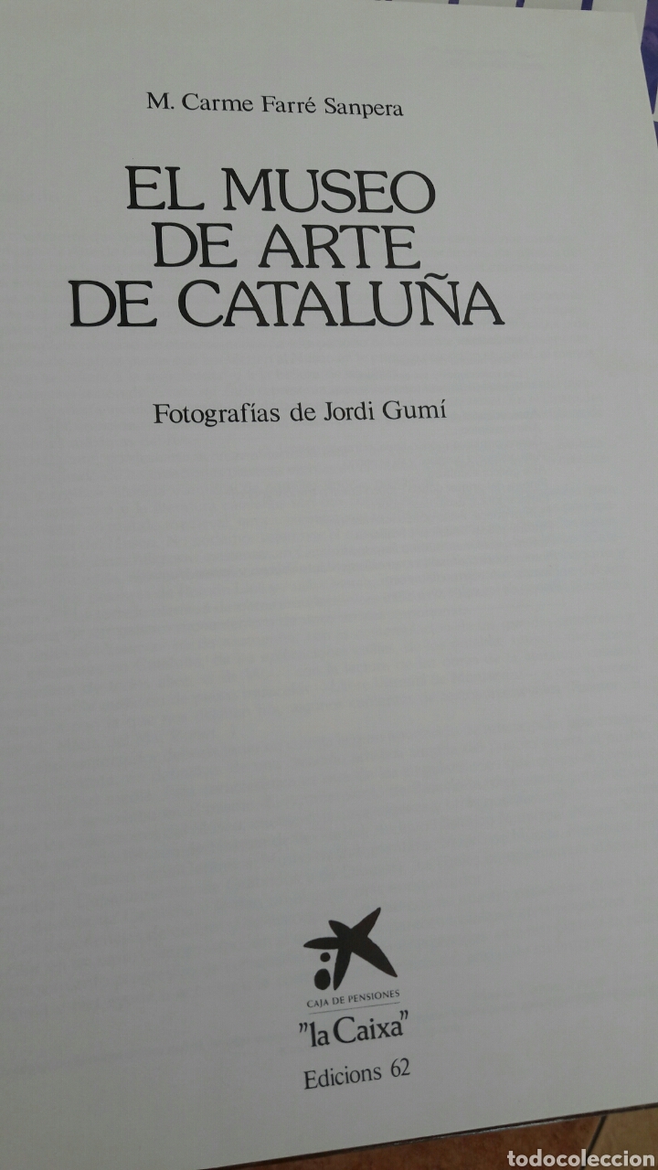 Libros de segunda mano: Museo de Arte de Catalunya. Ed.62. La Caixa. - Foto 2