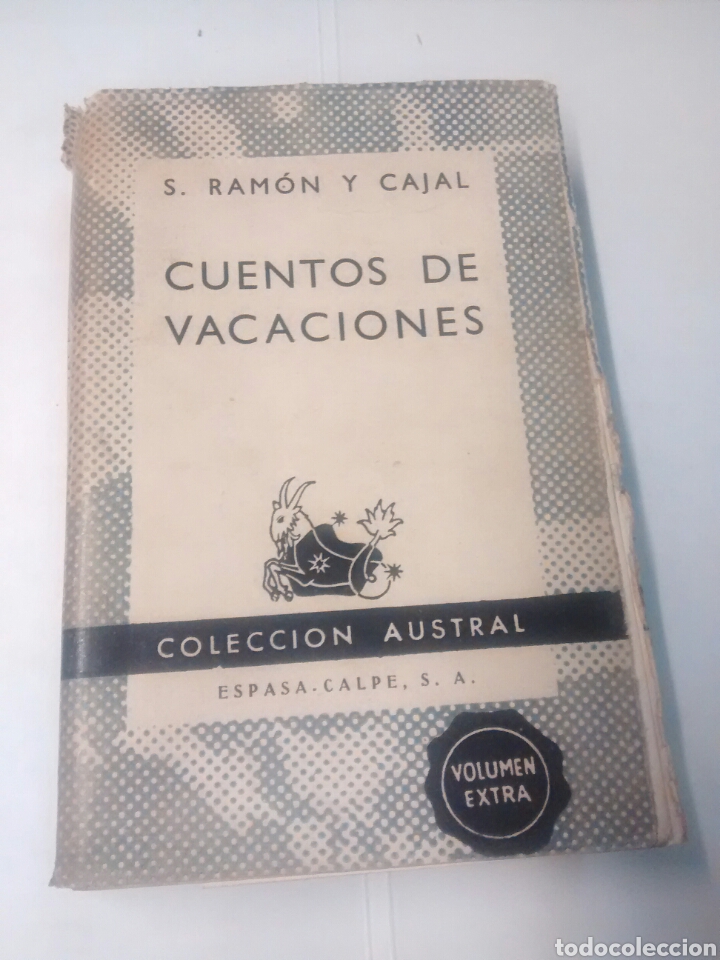 Libros de segunda mano: Cuentos de vacaciones - S. Ram&oacute;n y Cajal - 1941 - Foto 1