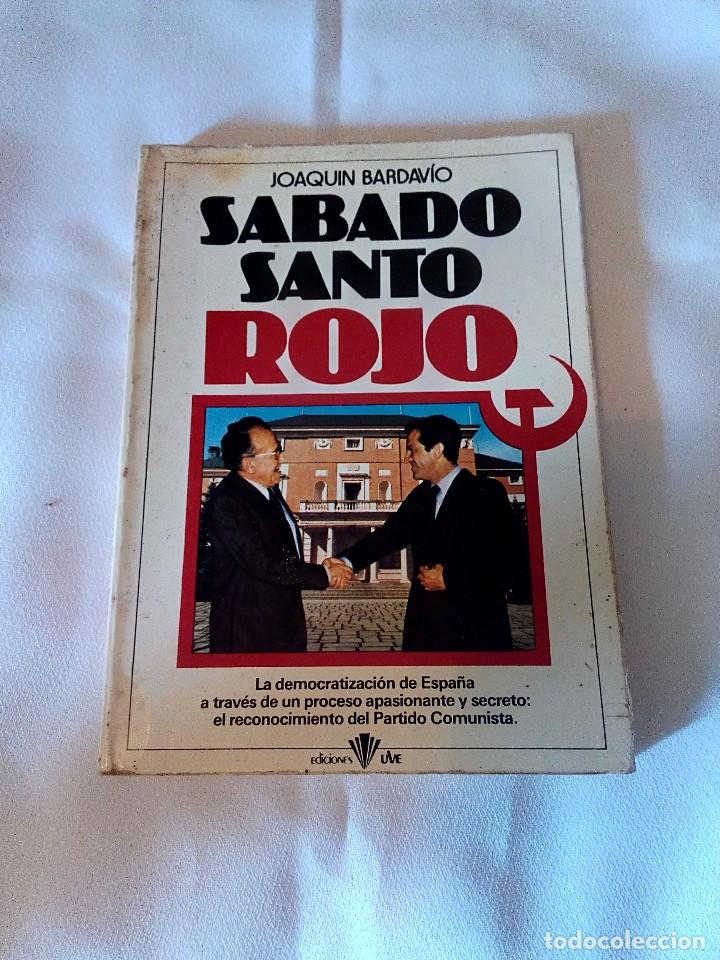 Libros de segunda mano: S&aacute;bado Santo Rojo - Joaqu&iacute;n Bardav&iacute;o - Foto 1