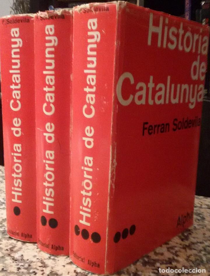 Libros de segunda mano: Hist&ograve;ria de Catalunya (3Volums) - Ferran Soldevila - Foto 1