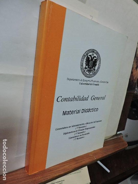 Libros de segunda mano: Contabilidad General. Material Did&aacute;ctico. Ed. Universidad de Granada - Foto 1
