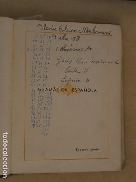 Libros de segunda mano: Libro Gramatica segundo grado, de luis vives, a&ntilde;o 1952. - Foto 2
