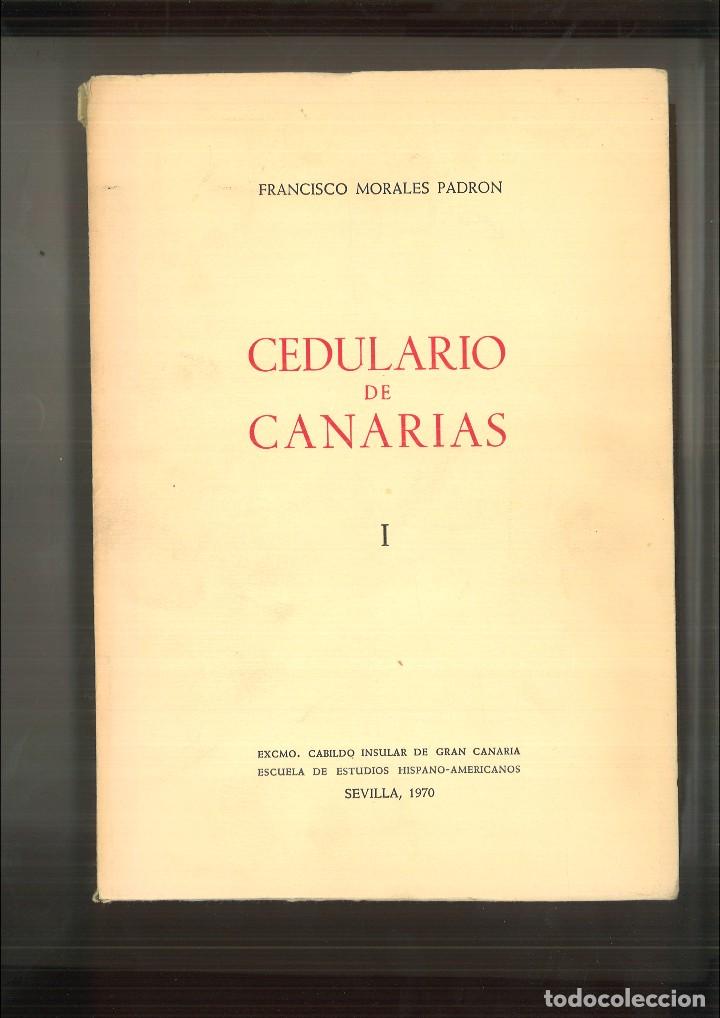 Libros de segunda mano: CEDULARIO DE CANARIAS. Francisco Morales Padr&oacute;n - Foto 4