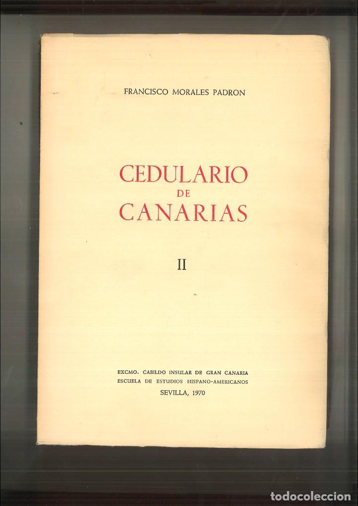 Libros de segunda mano: CEDULARIO DE CANARIAS. Francisco Morales Padr&oacute;n - Foto 5