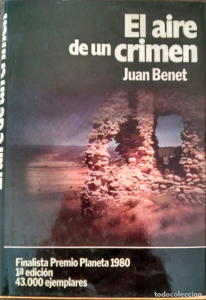 Libros de segunda mano: El aire de un crimen - Juan Benet - Foto 1