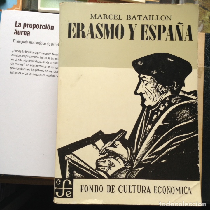 Libros de segunda mano: Erasmo y Espa&ntilde;a. Marcel Bataill&oacute;n - Foto 1