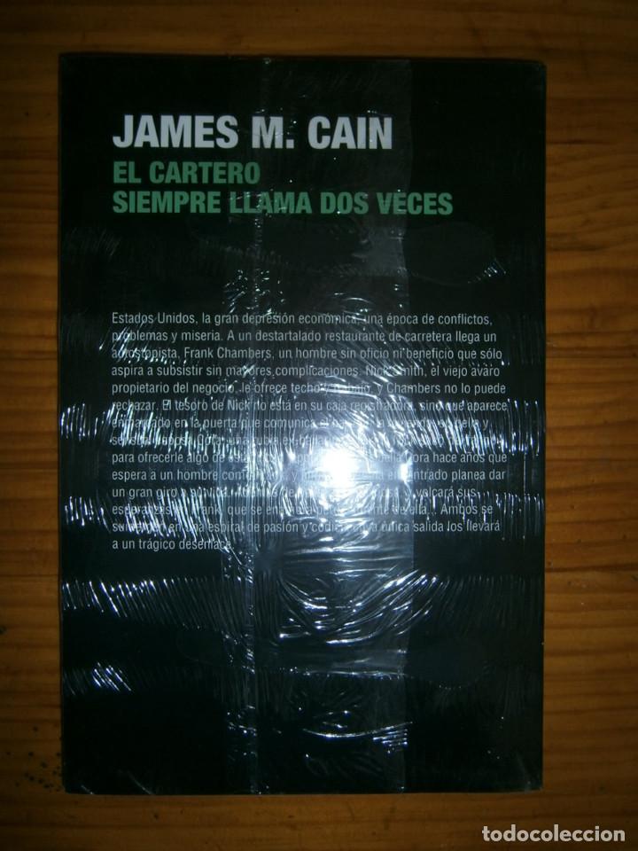 Libros de segunda mano: JAMES M. CAIN..EL CARTERO SIEMPRE LLAMA DOS VECES..(NUEVO) - Foto 2
