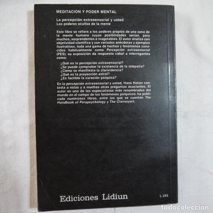 Libros de segunda mano: LA PERCEPCI&Oacute;N EXTRASENSORIAL Y USTED - HANS HOLZER - EDICIONES LIDIUM - 1987 - Foto 3