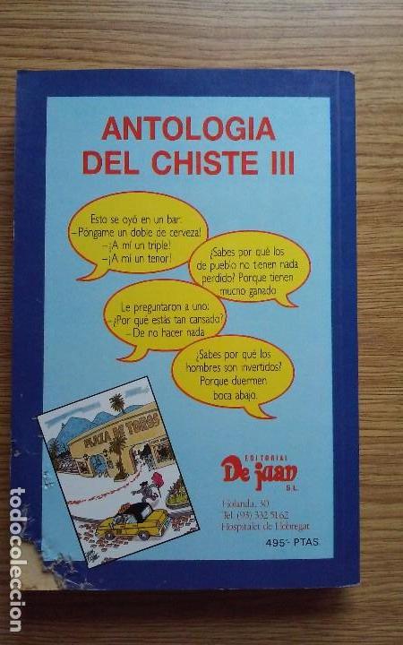Libros de segunda mano: Antolog&iacute;a del chiste. Volumen III, 1990 - Foto 3