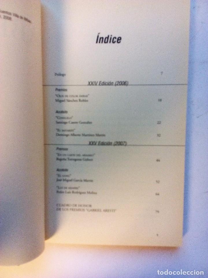 Libros de segunda mano: PREMIOS GABRIEL ARESTI CUENTOS VILLA DE BILBAO 2006-2007 - Foto 2