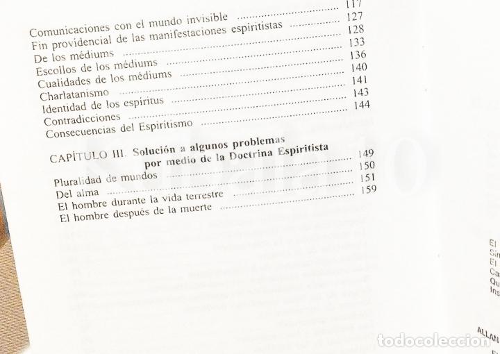 Libros de segunda mano: QUE ES EL ESPIRITISMO &middot;&middot; ALLAN KARDEC &middot;&middot; EDITORA ARGENTINA &middot;&middot; - Foto 3