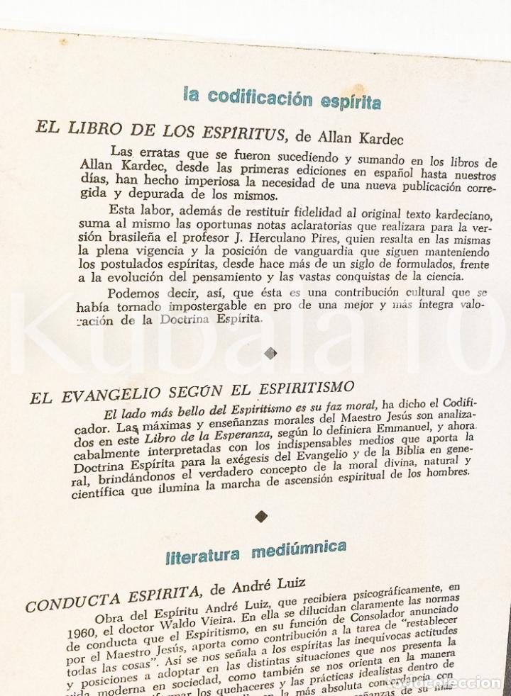 Libros de segunda mano: QUE ES EL ESPIRITISMO &middot;&middot; ALLAN KARDEC &middot;&middot; EDITORA ARGENTINA &middot;&middot; - Foto 4