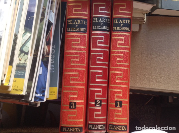 Libros de segunda mano: El,arte y el hombre. Planeta. Tres tomos - Foto 1