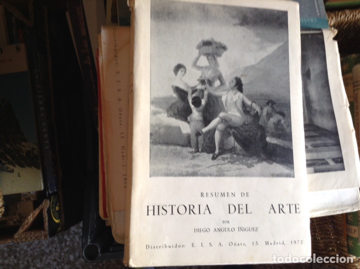 Libros de segunda mano: Resumen de historia del,arte. Diego Angulo - Foto 1