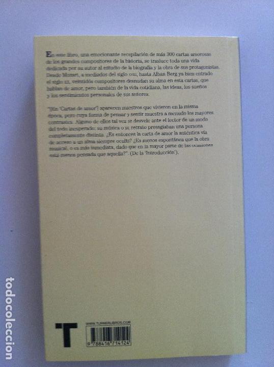 Libros de segunda mano: CARTAS DE AMOR DE MUSICOS KURT PAHLEN, 2017 - Foto 2