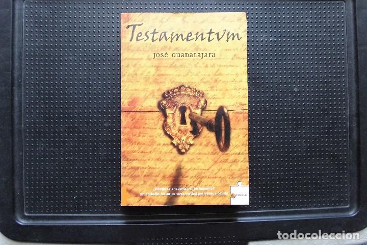 Libros de segunda mano: Testamentum. Jose Guadalajara. Libro - Foto 1