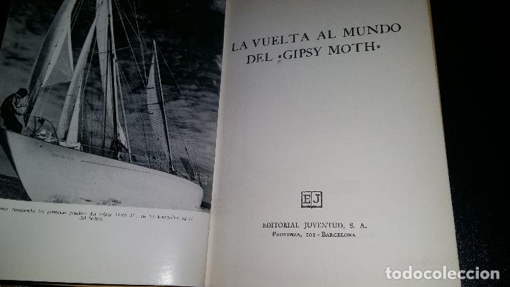 Libros de segunda mano: La vuelta al mundo del gispy moth Francis Chichester - Foto 5
