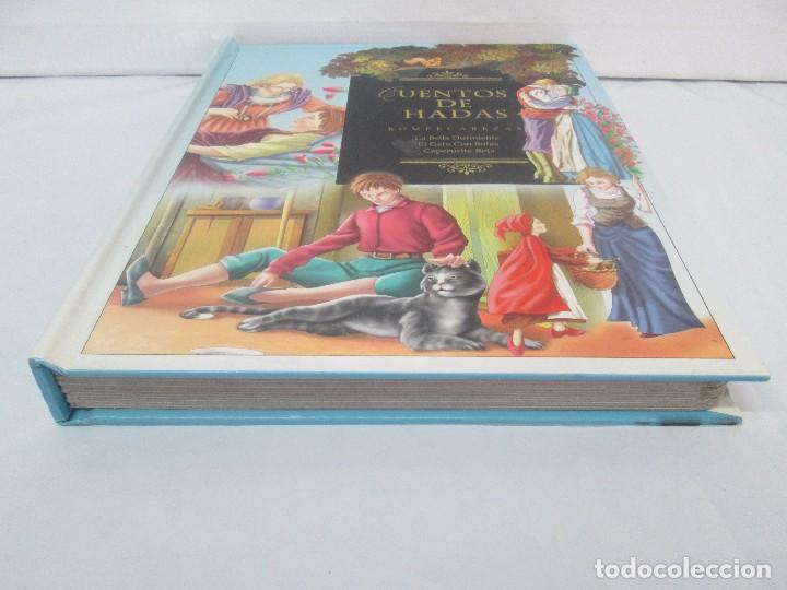 Libros de segunda mano: CUENTOS DE HADAS. ROMPECABEZAS. LA BELLA DURMIENTE, EL GATO CON BOTAS, CAPERUCITA ROJA. 2005. - Foto 3