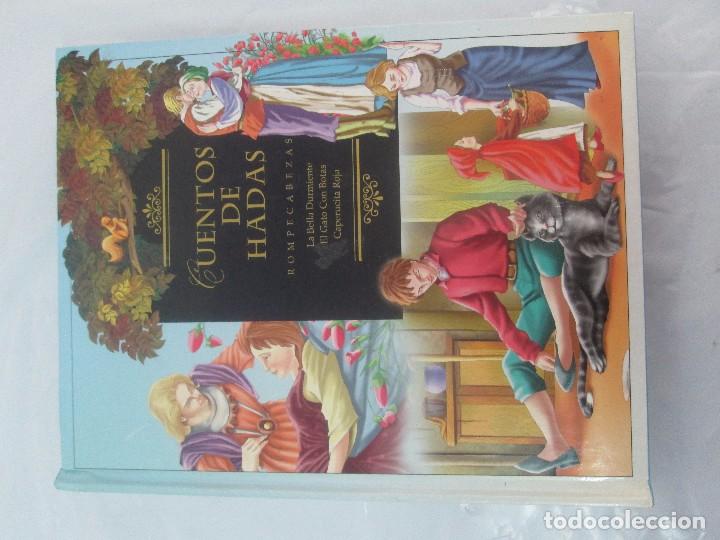 Libros de segunda mano: CUENTOS DE HADAS. ROMPECABEZAS. LA BELLA DURMIENTE, EL GATO CON BOTAS, CAPERUCITA ROJA. 2005. - Foto 6