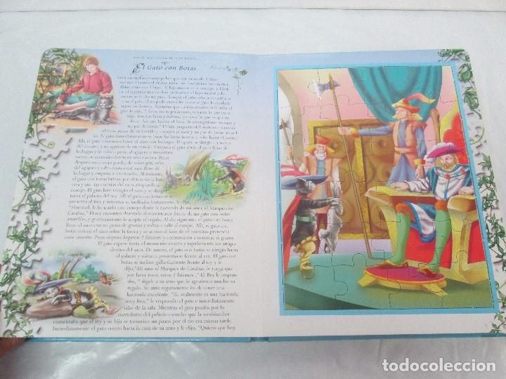 Libros de segunda mano: CUENTOS DE HADAS. ROMPECABEZAS. LA BELLA DURMIENTE, EL GATO CON BOTAS, CAPERUCITA ROJA. 2005. - Foto 9