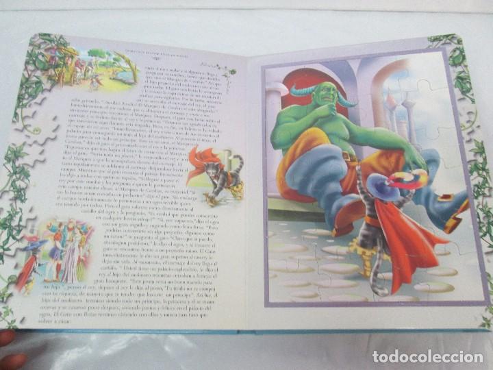 Libros de segunda mano: CUENTOS DE HADAS. ROMPECABEZAS. LA BELLA DURMIENTE, EL GATO CON BOTAS, CAPERUCITA ROJA. 2005. - Foto 10