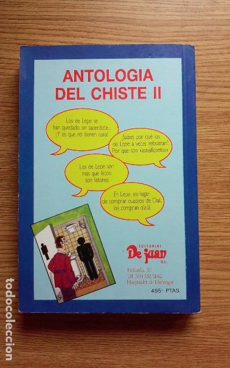 Libros de segunda mano: Antolog&iacute;a del chiste. Volumen II. 1989 - Foto 3