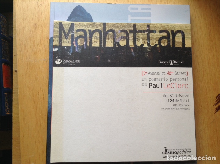 Libros de segunda mano: Manhattan. Paul LeClerc - Foto 1