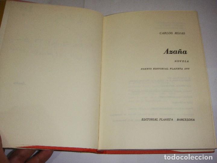 Libros de segunda mano: Aza&ntilde;a. Carlos Roja. - Foto 2