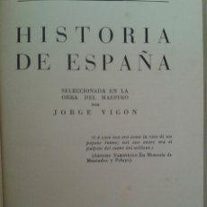 Libros de segunda mano: HISTORIA DE ESPAÑA. MARCELINO MENÉNDEZ PELAYO