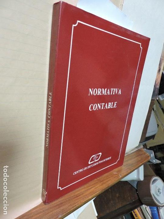 Libros de segunda mano: Normativa contable. Ed. Centro de Estudios Financieros. Madrid 1989 - Foto 1
