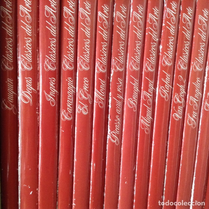 Libros de segunda mano: Clasicos del arte. Veintinueve tomos. - Foto 2