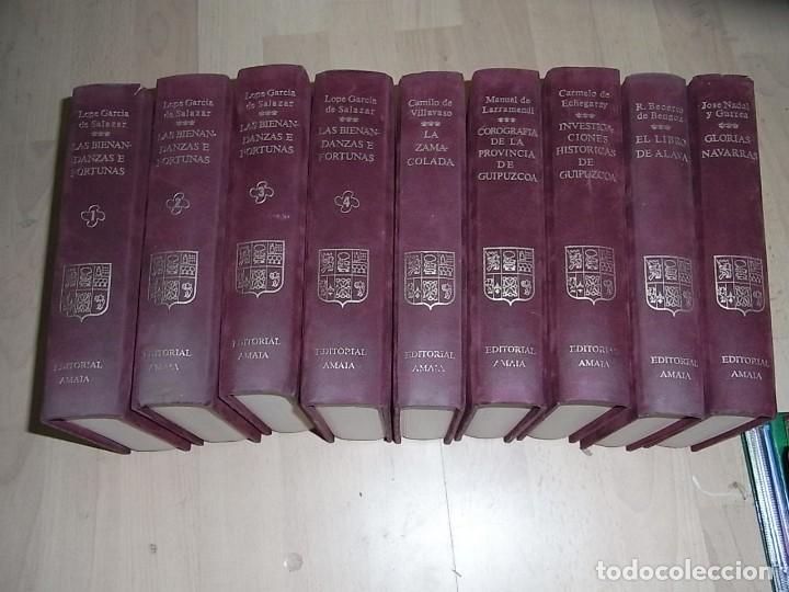 Libros de segunda mano: Recuerdos de Euskal Herria, Ed. Amaia, 1985, 9 tomos - Foto 1