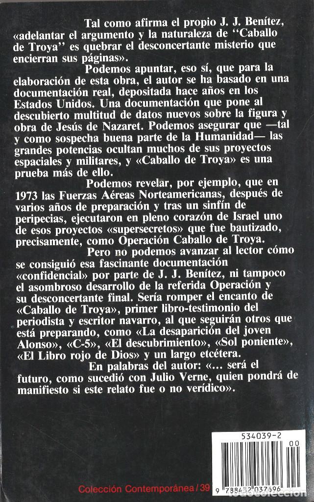 Libros de segunda mano: Caballo de Troya. JJ Ben&iacute;tez. - Foto 2
