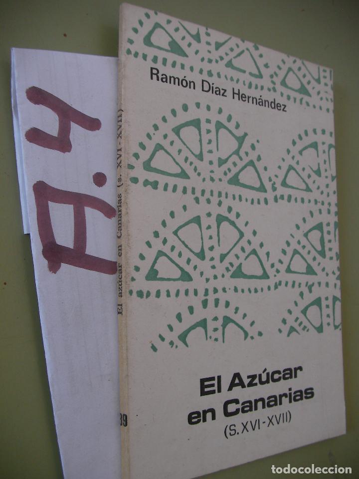 Second hand books: EL AZUCAR EN CANARIAS