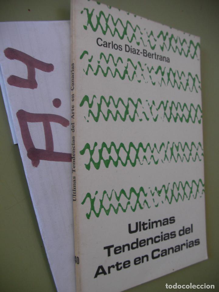 Libros de segunda mano: ULTIMAS TENDENCIAS DEL ARTE EN CANARIAS - Foto 1