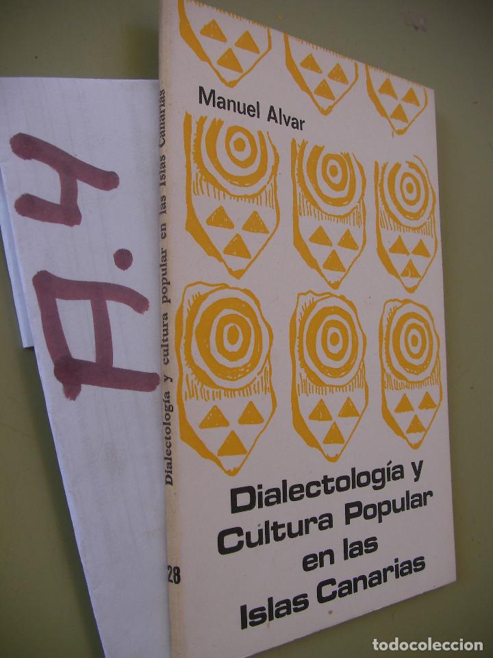 Libros de segunda mano: DIALECTOLOGIA Y CULTURA POPULAR EN LAS ISLAS CANARIAS - Foto 1