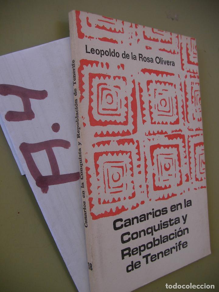 Libros de segunda mano: CANARIOS EN LA CONQUISTA Y REPOBLACION DE TENERIFE - Foto 1