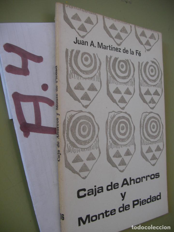 Libros de segunda mano: CAJA DE AHORROS Y MONTE DE PIEDAD - Foto 1