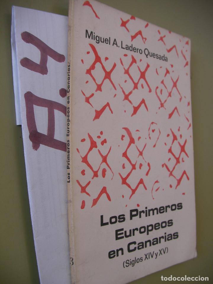 Libros de segunda mano: LOS PRIMEROS EUROPEOS EN CANARIAS - Foto 1