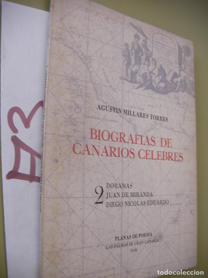 Second hand books: BIOGRAFIAS DE CANARIOS CELEBRES 2