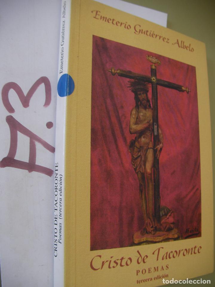 Libros de segunda mano: CRISTO DE TACORONTE - POEMAS - Foto 1
