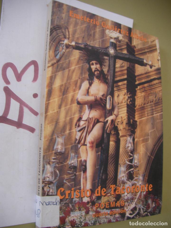 Libros de segunda mano: CRISTO DE TACORONTE - POEMAS - Foto 1