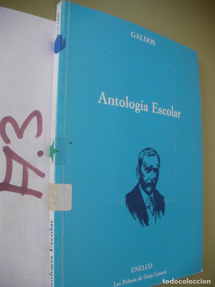 Libros de segunda mano: ANTOLOGIA ESCOLAR - GALDOS - Foto 1