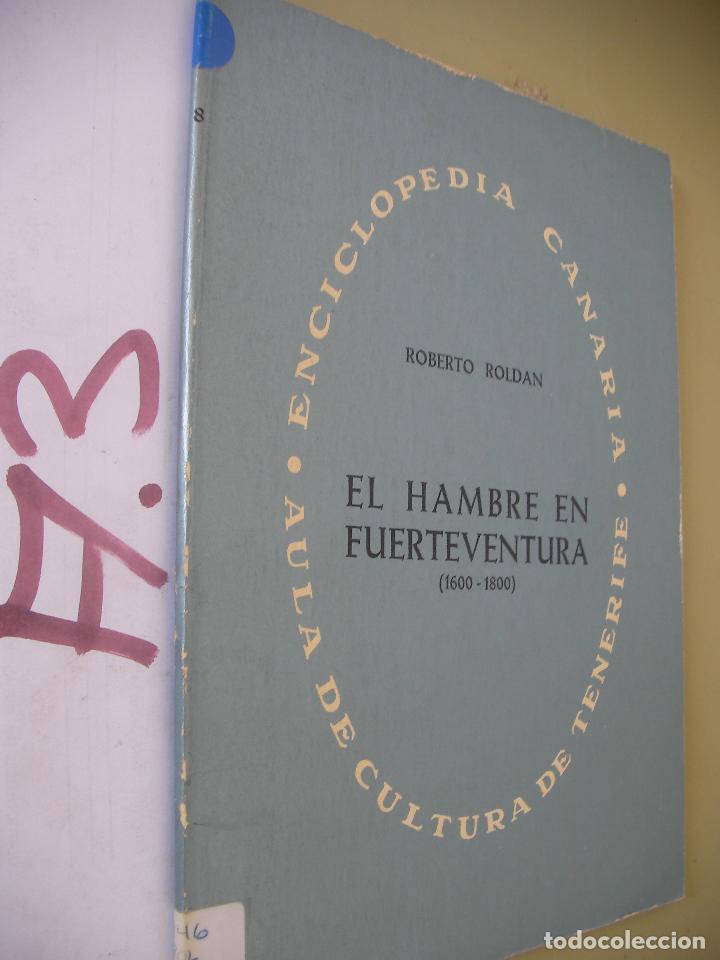 Gebrauchte B&uuml;cher: EL HAMBRE EN FUERTEVENTURA - ROBERTO ROLDAN