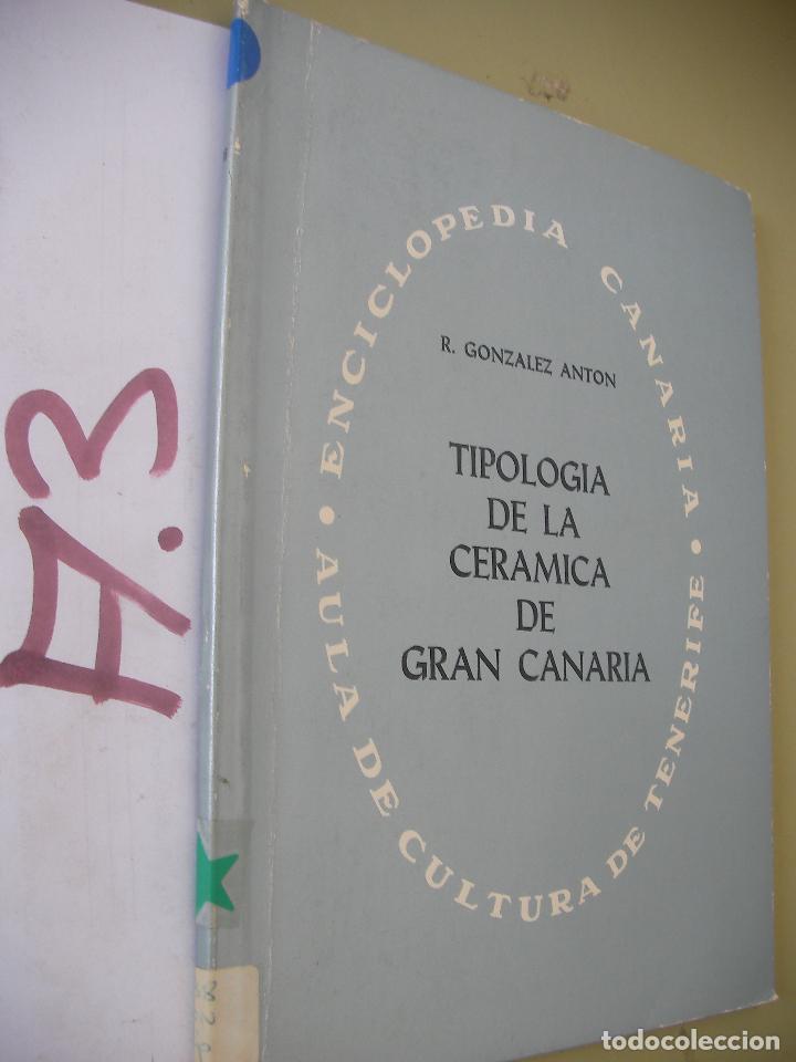 Libros de segunda mano: TIPOLOGIA DE LA CERAMICA DE GRAN CANARIA - Foto 1