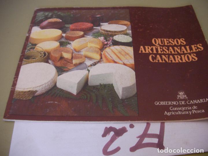 Libros de segunda mano: QUESOS ARTESANALES CANARIOS - Foto 1