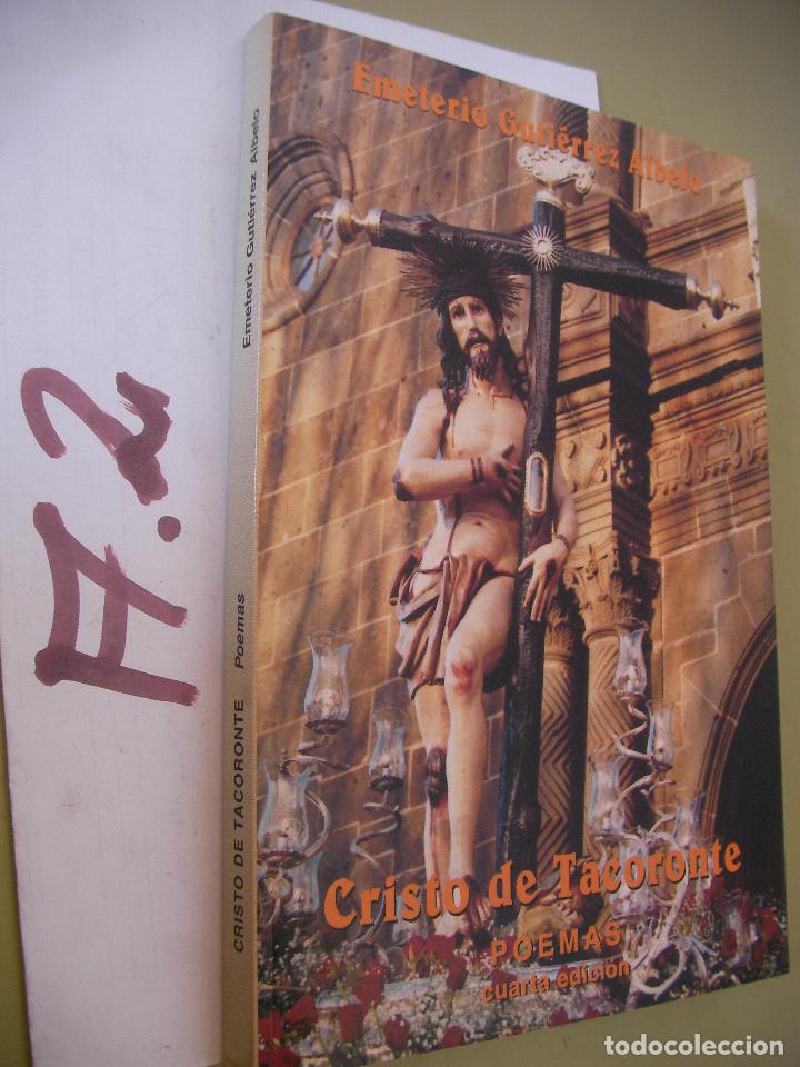 Libros de segunda mano: CRISTO DE TACORONTE - POEMAS - Foto 1
