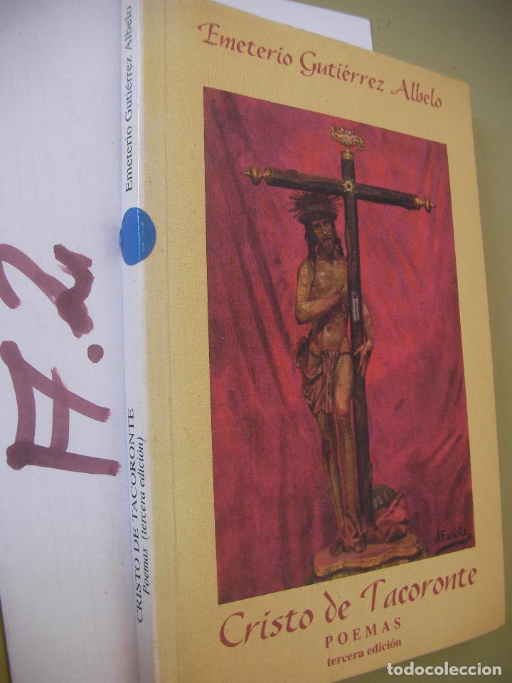 Libros de segunda mano: CRISTO DE TACORONTE - POEMAS - Foto 1
