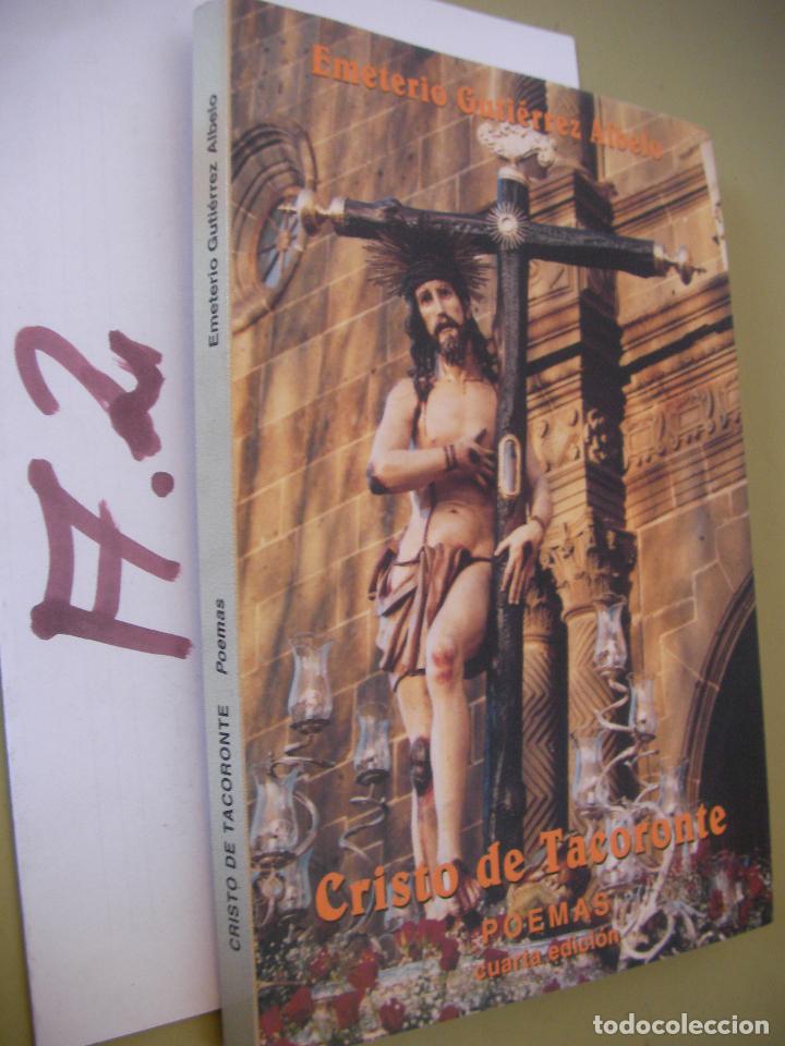 Libros de segunda mano: CRISTO DE TACORONTE - POEMAS - Foto 1